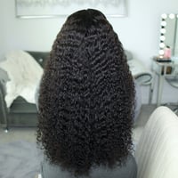 Image 2 of GLUELESS Southeast Asian Curly 26" 5x5 HD Lace Closure Wig