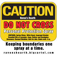 Image 3 of Do Not Cross Protection Spray