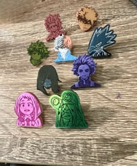 Hero Resin Pins