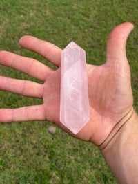 Image 1 of Rose Quartz Double Terminated #1918