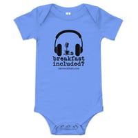 Image 3 of Baby Onesie – Black Print