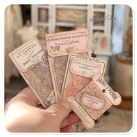Image 3 of Handmade vintage lace snippet sample book