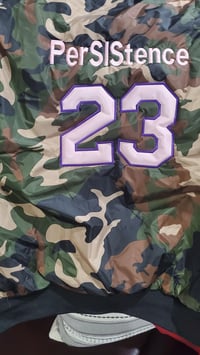 Image of Camo Flight Jacket w/ Name # on Back