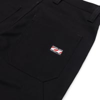 Image 5 of Double Panel Work Pant (Black)