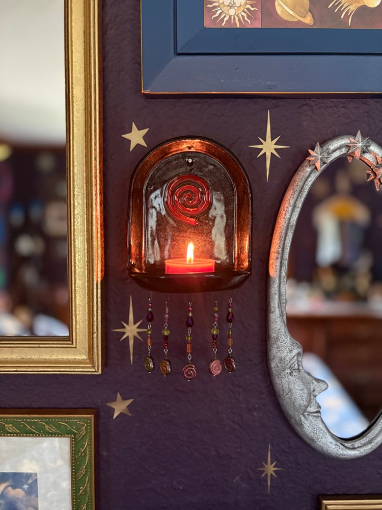 Image of Beaded Spiral Shelf #3