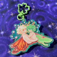 Image 2 of MoonSetSoda Fae BakuDeku Rainbow Acrylic Keychain 