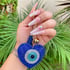 Evil Eye Heart Keychain  Image 3