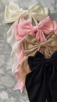 Image 1 of Stella Hair Bow Clips 