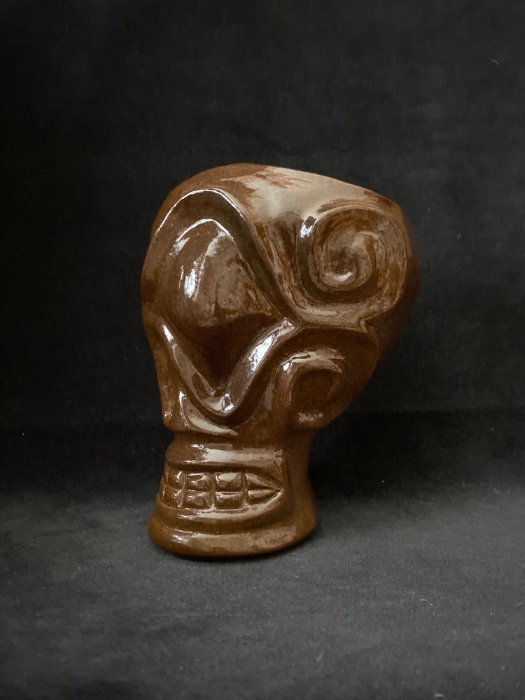 Image of Classic Marquesan Mug - 20 oz - Glossy Brown (a) - US Shipping Included 