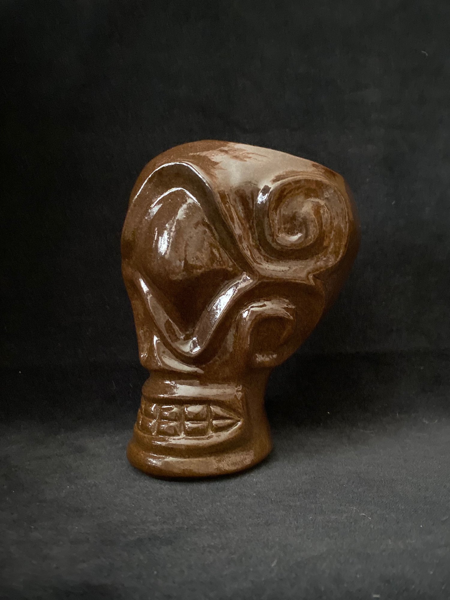 Image of Classic Marquesan Mug - 20 oz - Glossy Brown (a) - US Shipping Included 