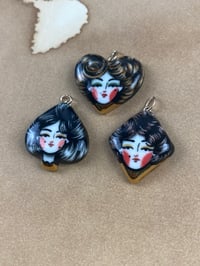 Image 1 of Lady Luck pendants - gold lustre
