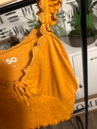 Image 2 of NWT ruffle strap tank