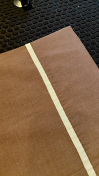 Image 2 of vintage penis in cuffs pillowcase - brown