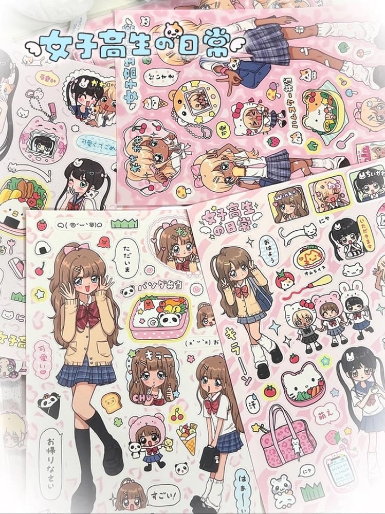 Image of 三文猫🐈 gyaru stickers