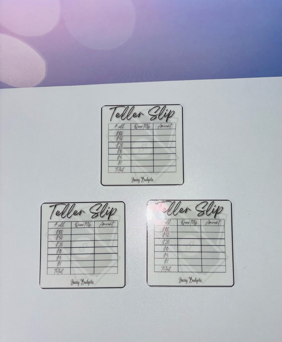 Image of Classic Teller Slip