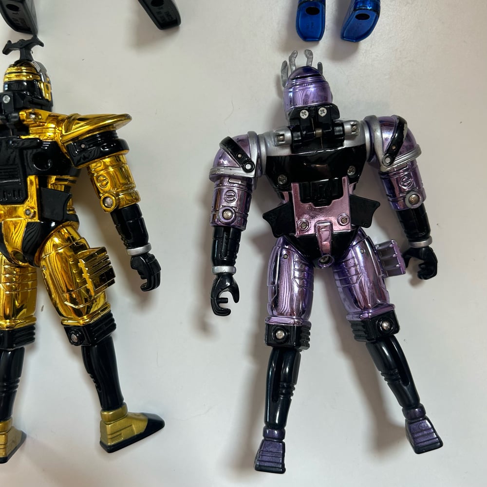 Image of LOT 4 FIGURINES BEETLEBORGS BANDAI