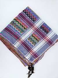 Image 4 of Denim Blue Keffiyehs (Made in Jordan)