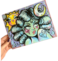 Cloud tattoo flash  (original)