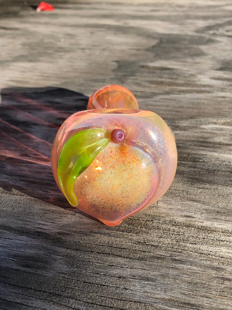 Image of Peach spoon 2