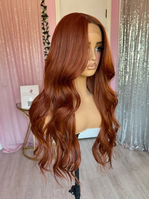 Image of Copper curtain bang (ready to ship)