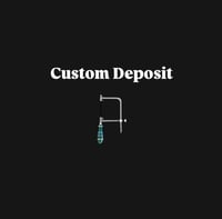 Custom Deposit for Cynthia 🩵
