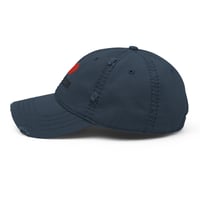 Image 21 of I love capitalism Embroidery Distressed Dad Hat