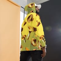 Image 2 of Yellow Shroomie - All Over Print - Unisex Pullover Hoodie