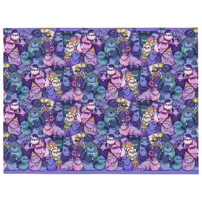 Image of Plaid tout doux Colombomania