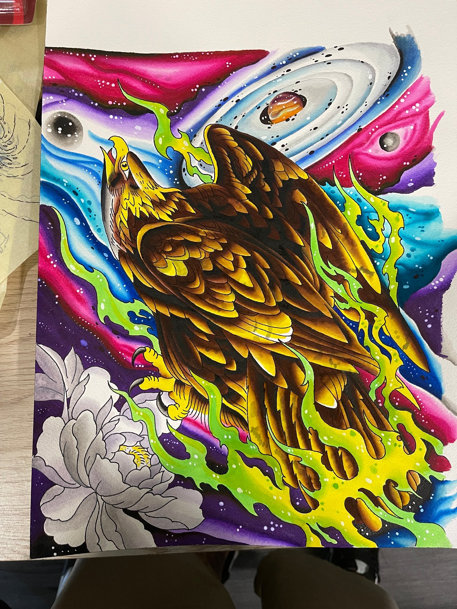 Image of Cosmic eagle original 