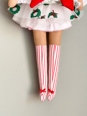 Image of RESERVED FOR GRIETJE Classic Holiday Art Doll Cindy