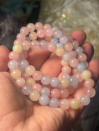Morganite bracelet 