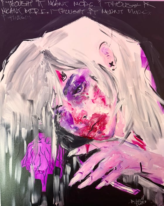 Image of I thought it meant more original painting