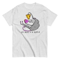 Image 1 of body is a temple Unisex classic tee 