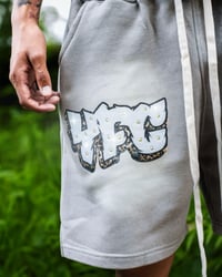 Image 5 of YFC Sun Washed Rhinestone Shorts