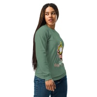 Image 18 of Women HEALING PROCESS Garment-dyed heavyweight long-sleeve shirt