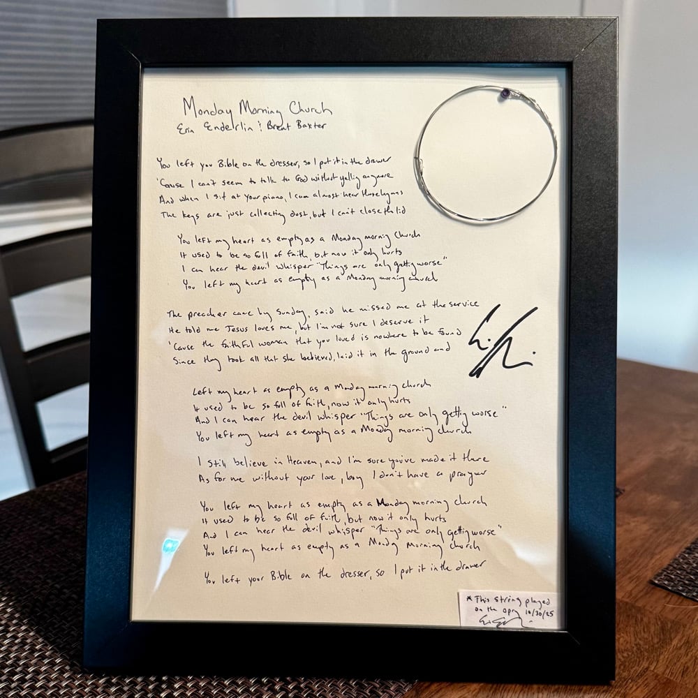 Image of Monday Morning Church Lyric