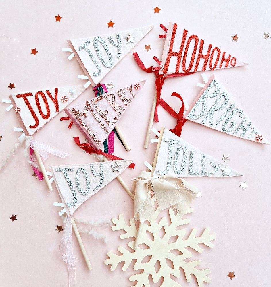 Image of Christmas Pennants please make your selection.