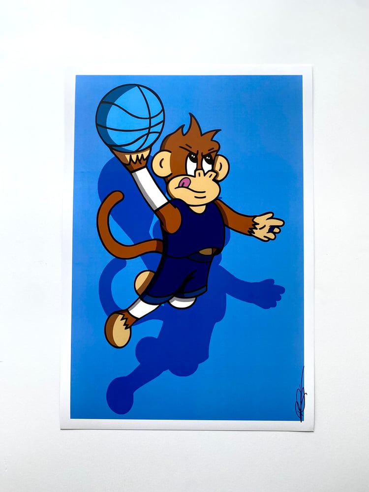 Image of What’s a World Without The Game Exhibition Print.