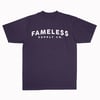 FAMELESS Logo Tee (nvy/wht)