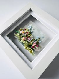 Image 2 of Framed Mini Meadow Light Pink