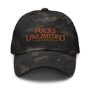 Image of FU camo dad hat