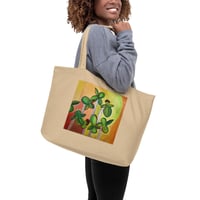 Image 3 of Karina Zedalis ART logo | Large organic tote bag