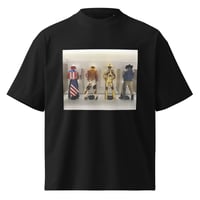 Image 2 of Unisex organic oversized high neck t-shirt