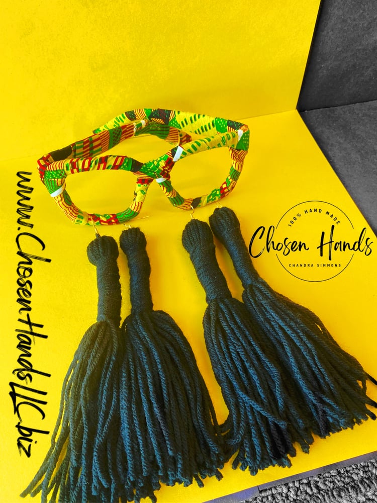 Image of Kute in Kente Glasses
