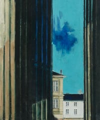 Image 1 of Painting / maleri / "København – Malerdrømme og tankestreger – Amalienborg" / 50x60 cm