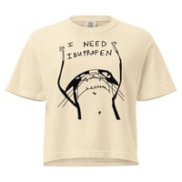 Image 2 of IBUPROFEN Women’s heavyweight boxy tee
