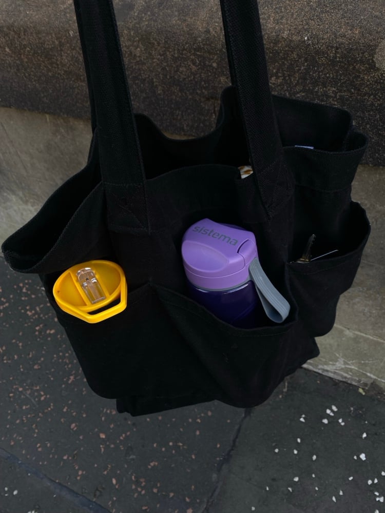 Tote Bag (3 spacious pockets)