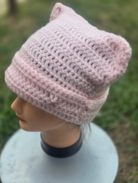Image 2 of Purrfectly pink Beanie