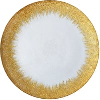 Image 2 of Glass Charger Plate with Hold Spray rim