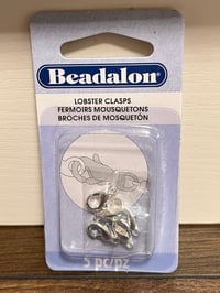 Image 2 of Beadalon 鍍銀首飾龍虾扣